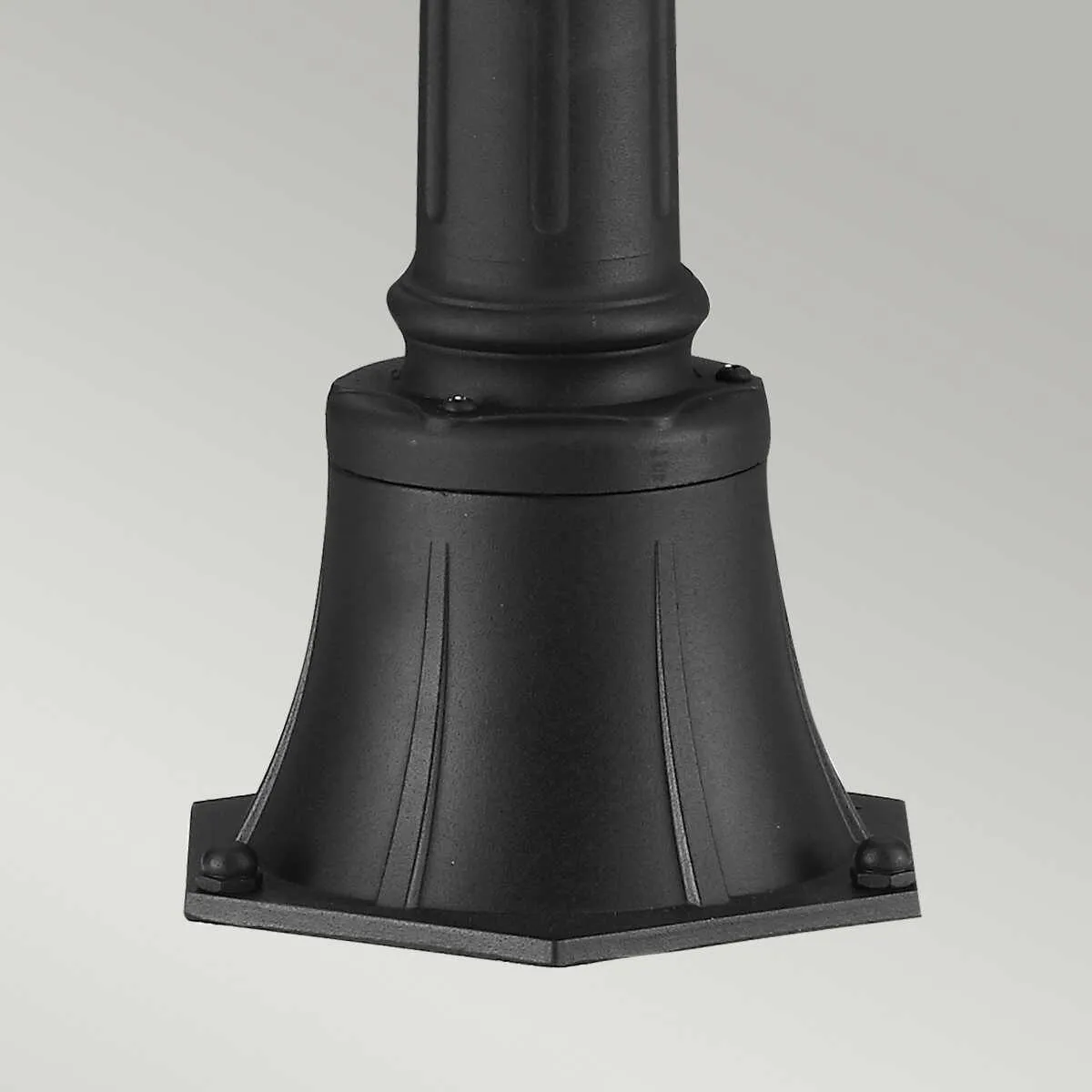 Feiss Cotswold Lane Black Medium Outdoor Bollard Light