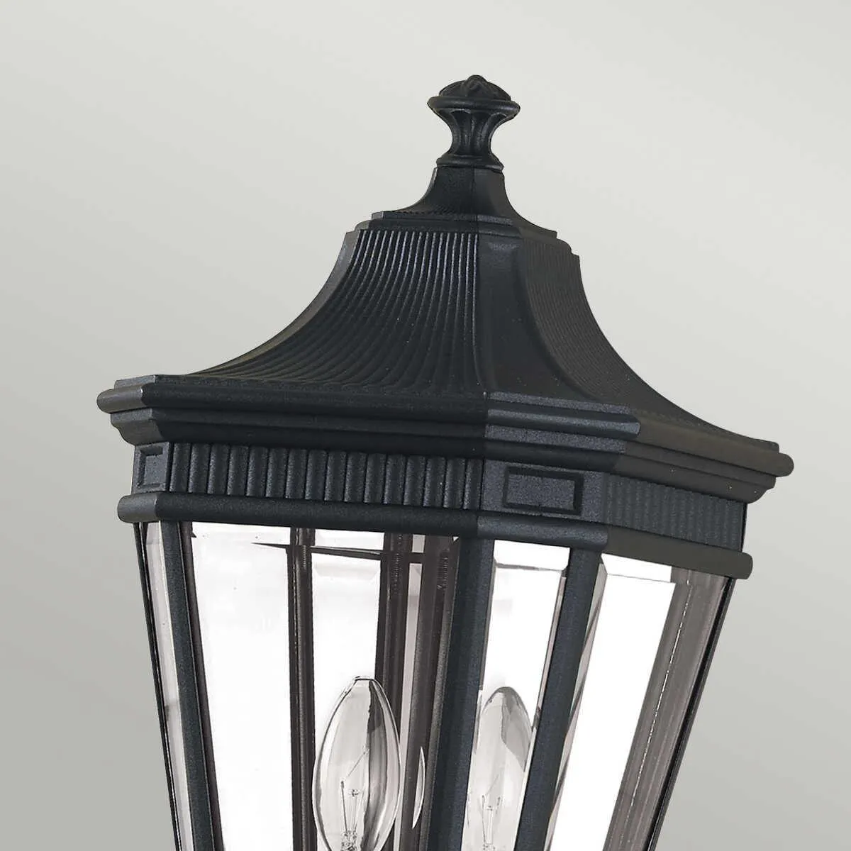 Feiss Cotswold Lane Black Medium Outdoor Bollard Light