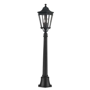 Feiss Cotswold Lane Black Medium Outdoor Bollard Light