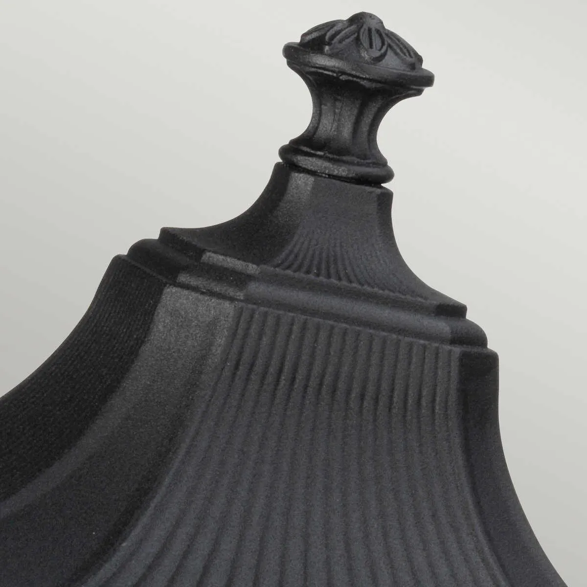 Feiss Cotswold Lane Black Medium Outdoor Pedestal Lantern