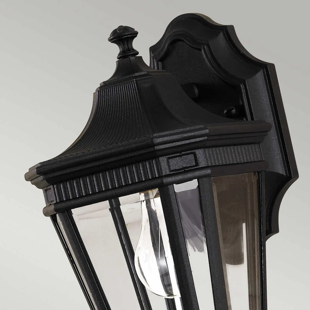 Feiss Cotswold Lane Black Small Outdoor Wall Light