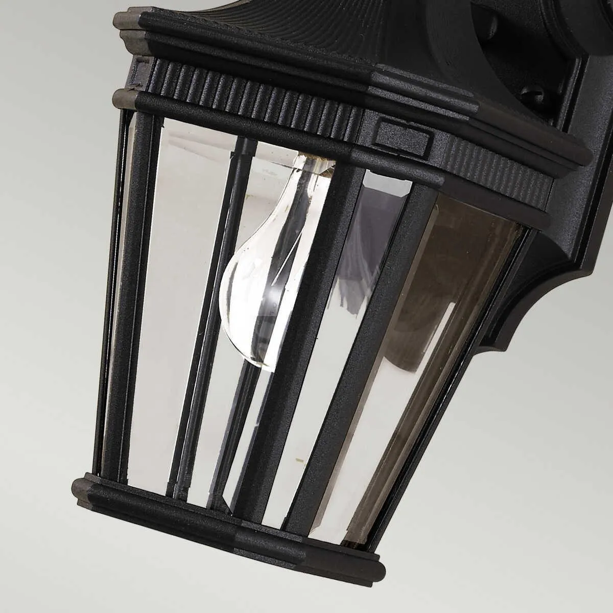 Feiss Cotswold Lane Black Small Outdoor Wall Light
