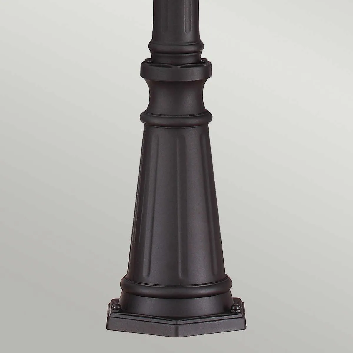 Feiss English Bridle Black Large Outdoor Lamp Post Lantern