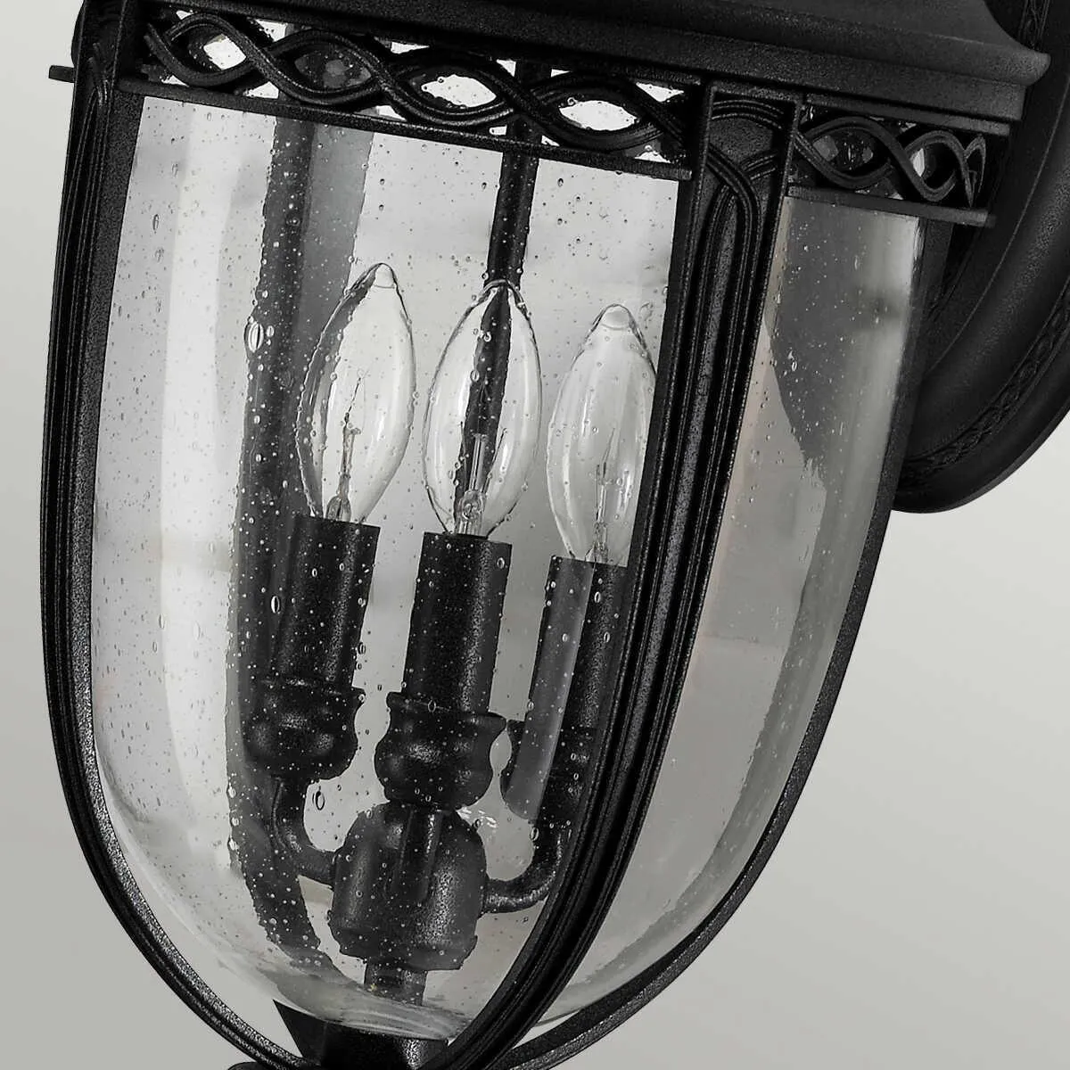 Feiss English Bridle Black Large Outdoor Wall Light