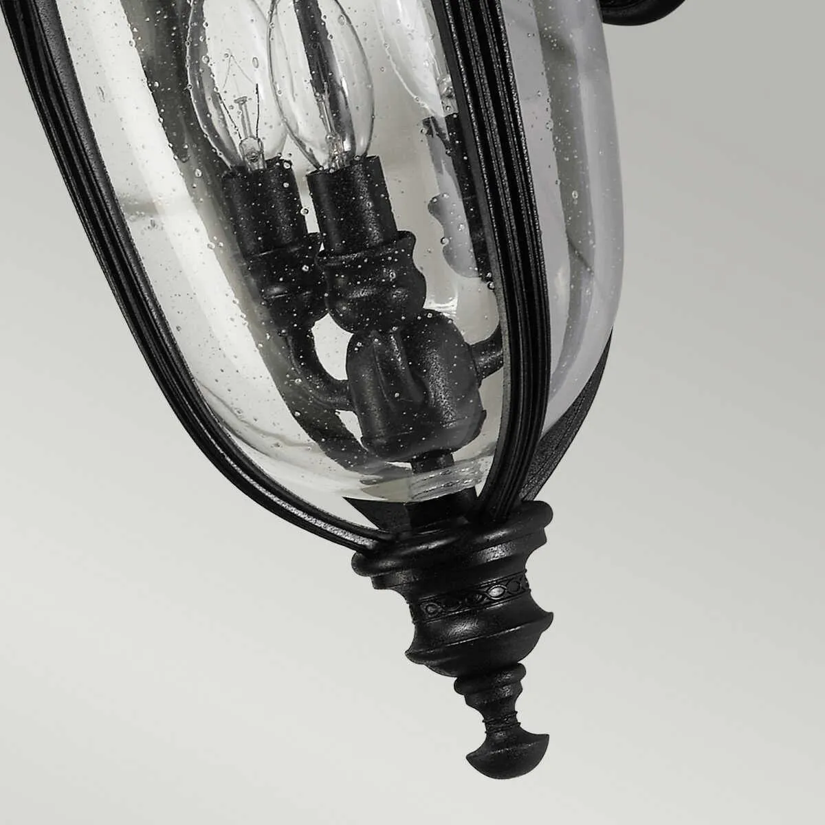 Feiss English Bridle Black Medium Outdoor Wall Light