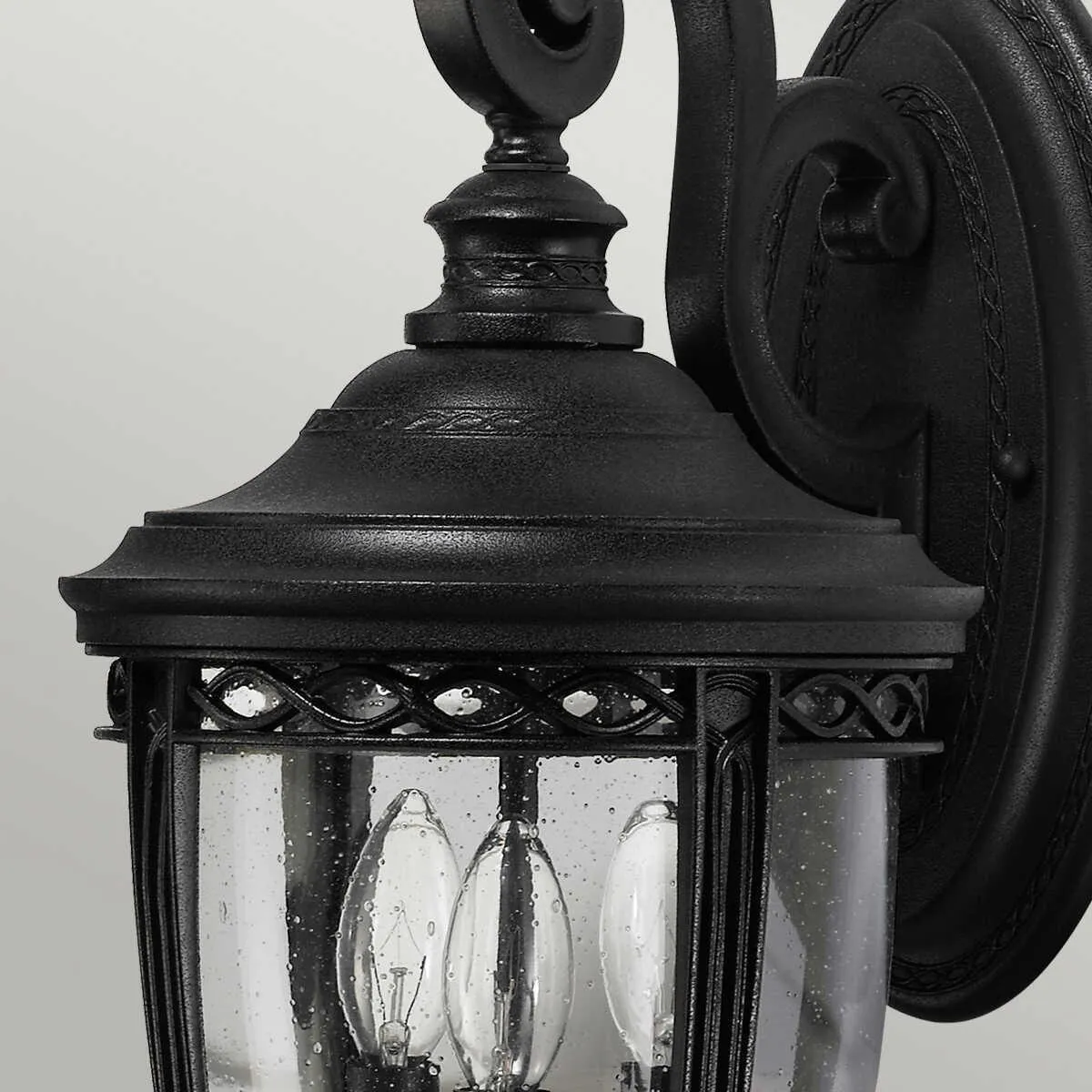 Feiss English Bridle Black Medium Outdoor Wall Light