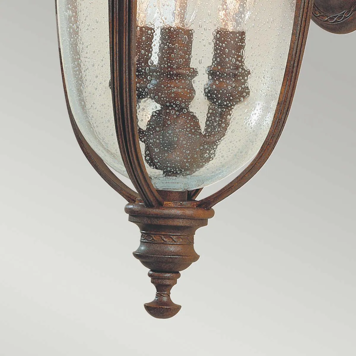 Feiss English Bridle Bronze Medium Outdoor Wall Light