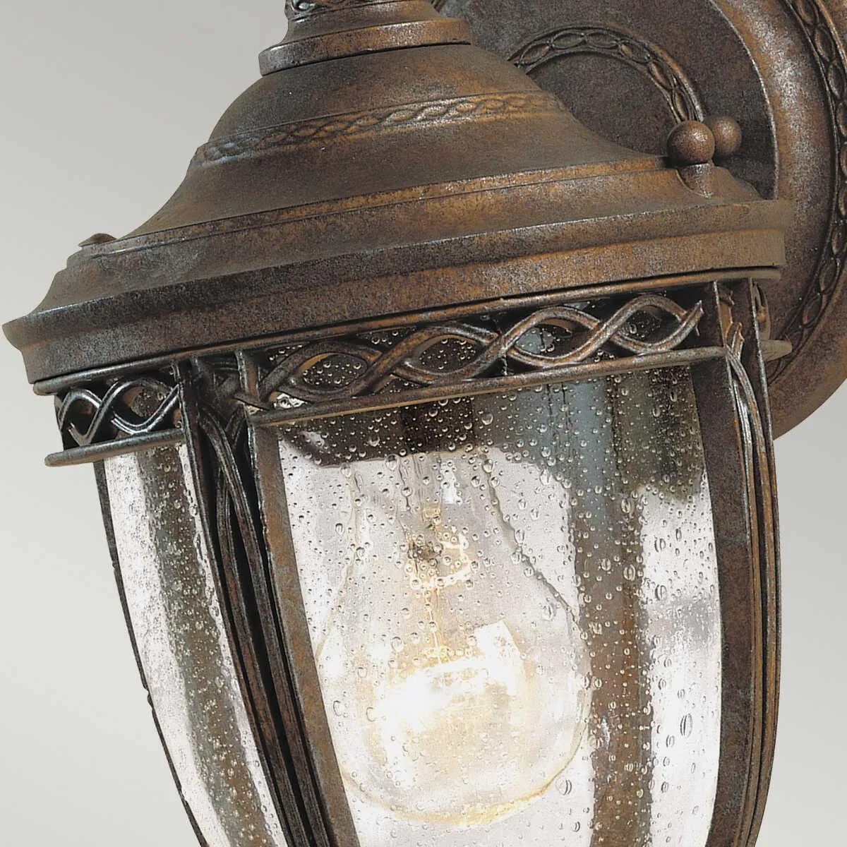 Feiss English Bridle Bronze Small Outdoor Wall Light