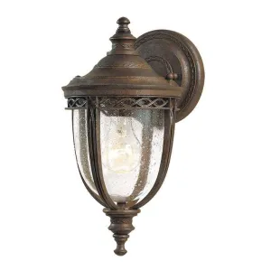 Feiss English Bridle Bronze Small Outdoor Wall Light