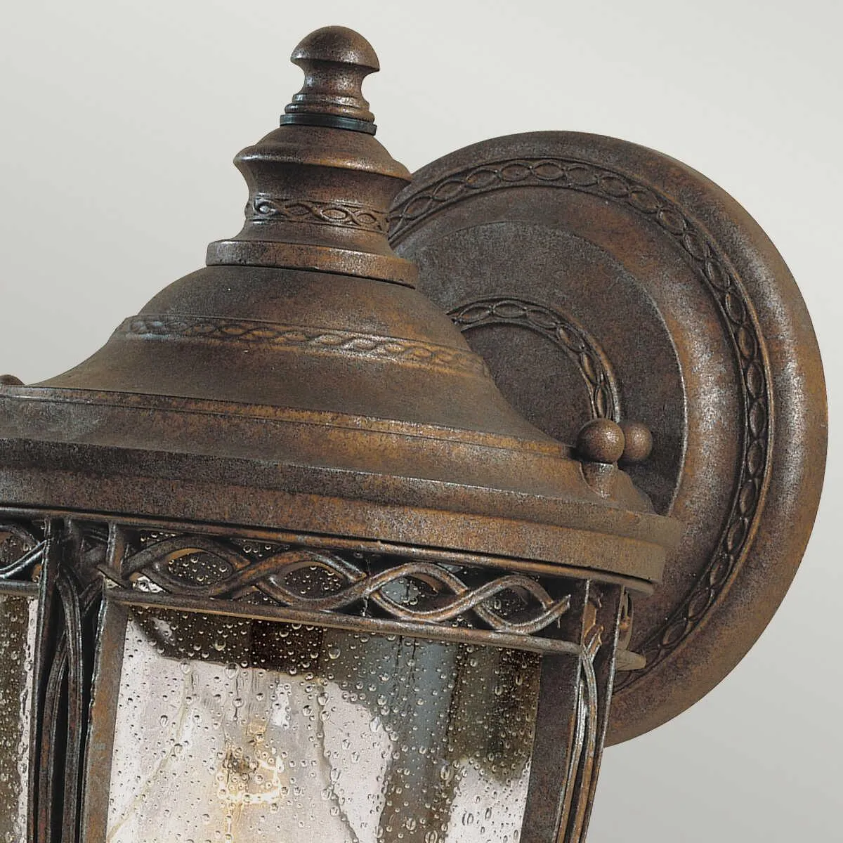 Feiss English Bridle Bronze Small Outdoor Wall Light