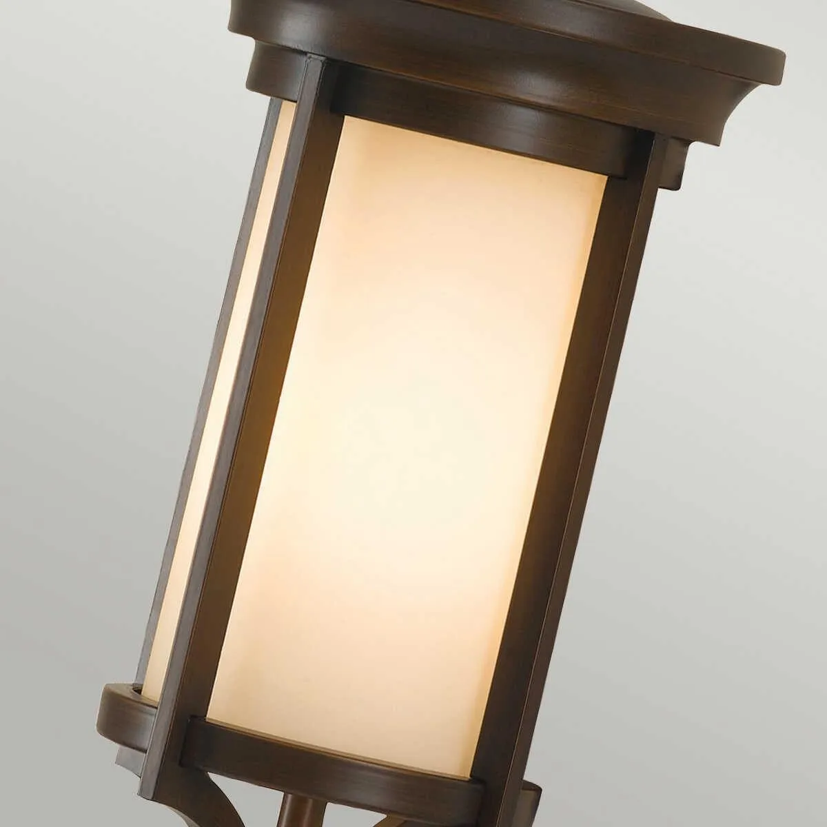 Feiss Heritage Bronze Small Outdoor Pendant Light