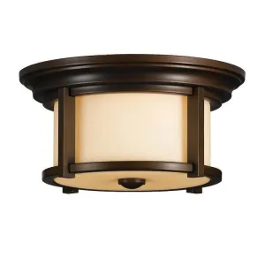 Feiss Merrill Heritage Bronze Outdoor Porch Ceiling  Lantern