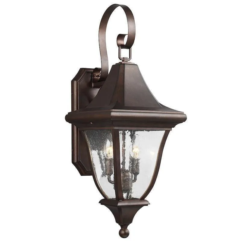 Feiss Oakmont Bronze Medium Outdoor Wall Light