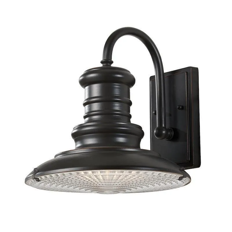 Feiss Redding Station Bronze Medium Outdoor Wall Light