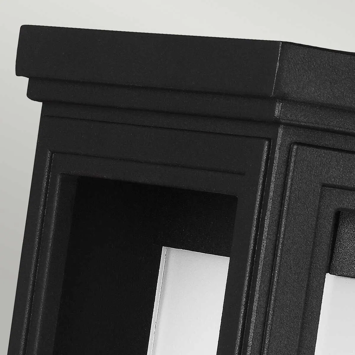 Feiss Roscoe Medium Black Outdoor Wall Light