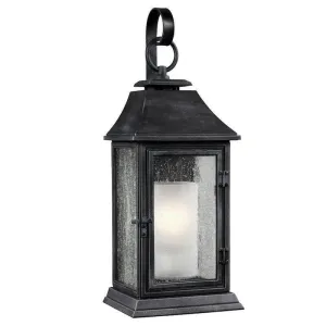 Feiss Shepherd Large Zinc Outdoor Wall Light