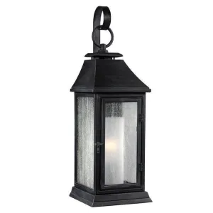 Feiss Shepherd Small Outdoor Zinc Wall Light