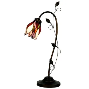 Fleur Tiffany Table Lamp - Tiffany Lighting Direct