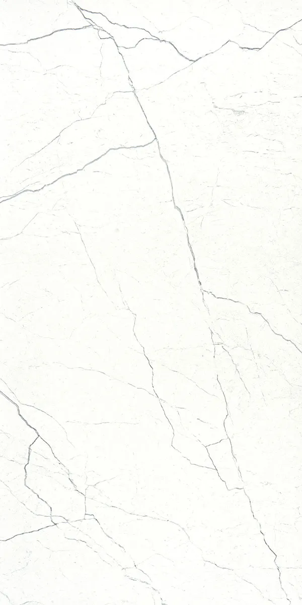 Florentina Marble Cortina White 3D Honed Porcelain Tile 60x120cm