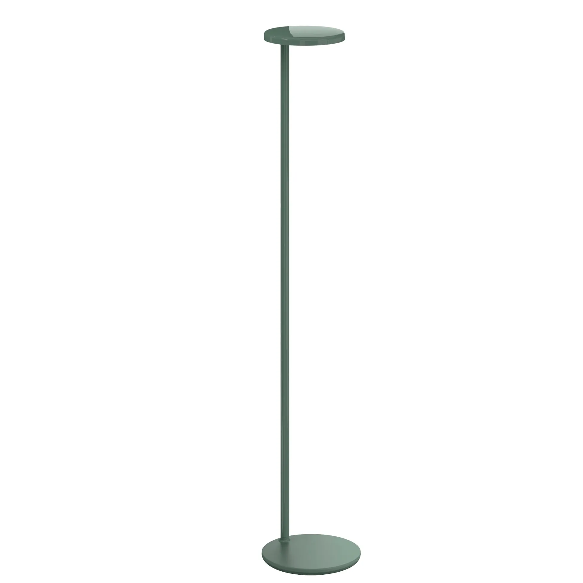 Flos Oblique Stehleuchte Led 27 K C90 Usb C, Gloss Salvia