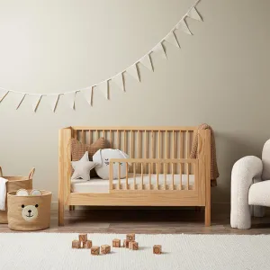 Fraser Coastal Cot Toddler Bed Half Frame - Natural Mocka