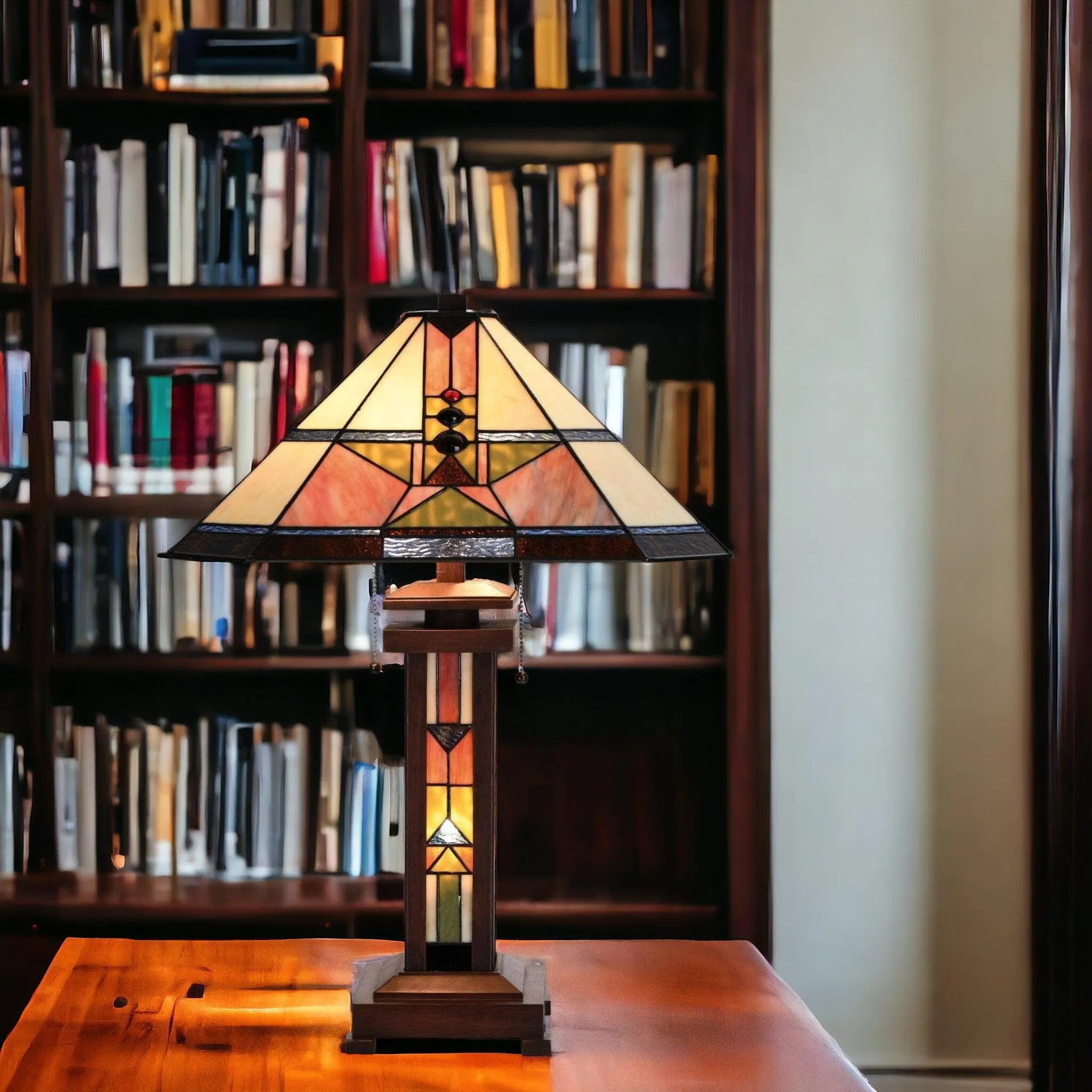 Glasgow Tiffany Table Lamp - Tiffany Lighting Direct