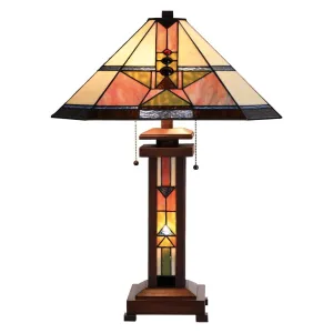 Glasgow Tiffany Table Lamp - Tiffany Lighting Direct