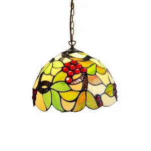 Grapes Medium Tiffany Pendant Ceiling Light