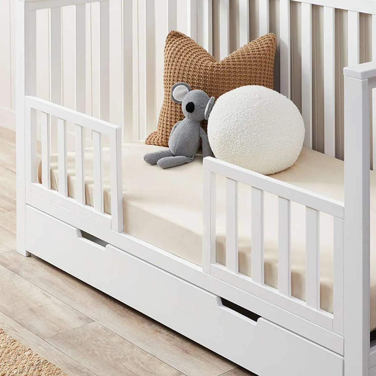 Harbor Classic Cot Toddler Bed Half Frames Mocka