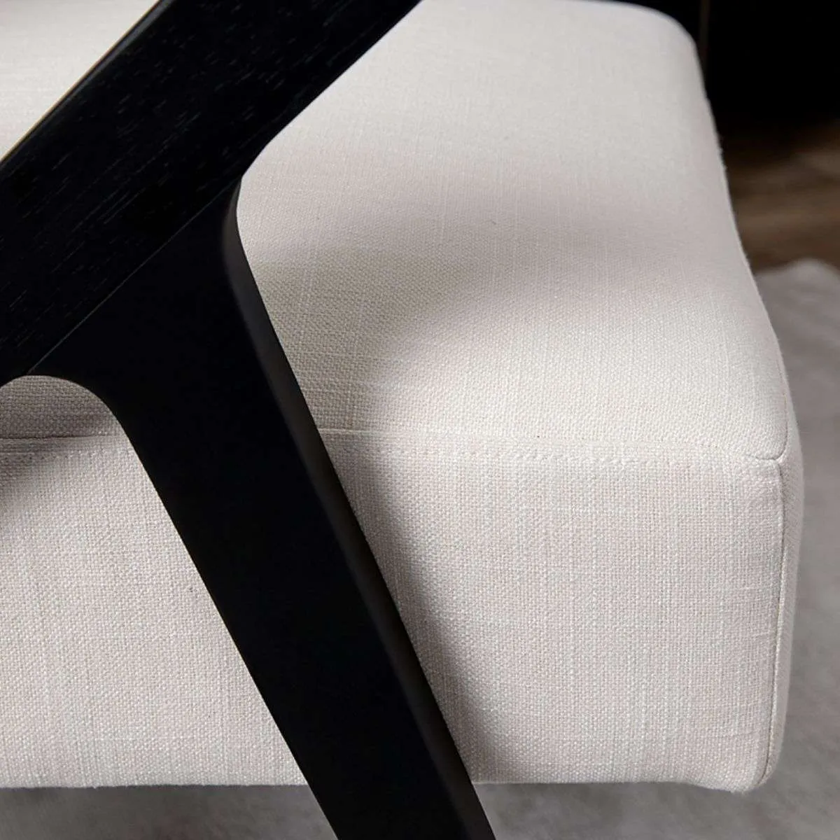 Hector Occasional Chair - Black/Natural Mocka
