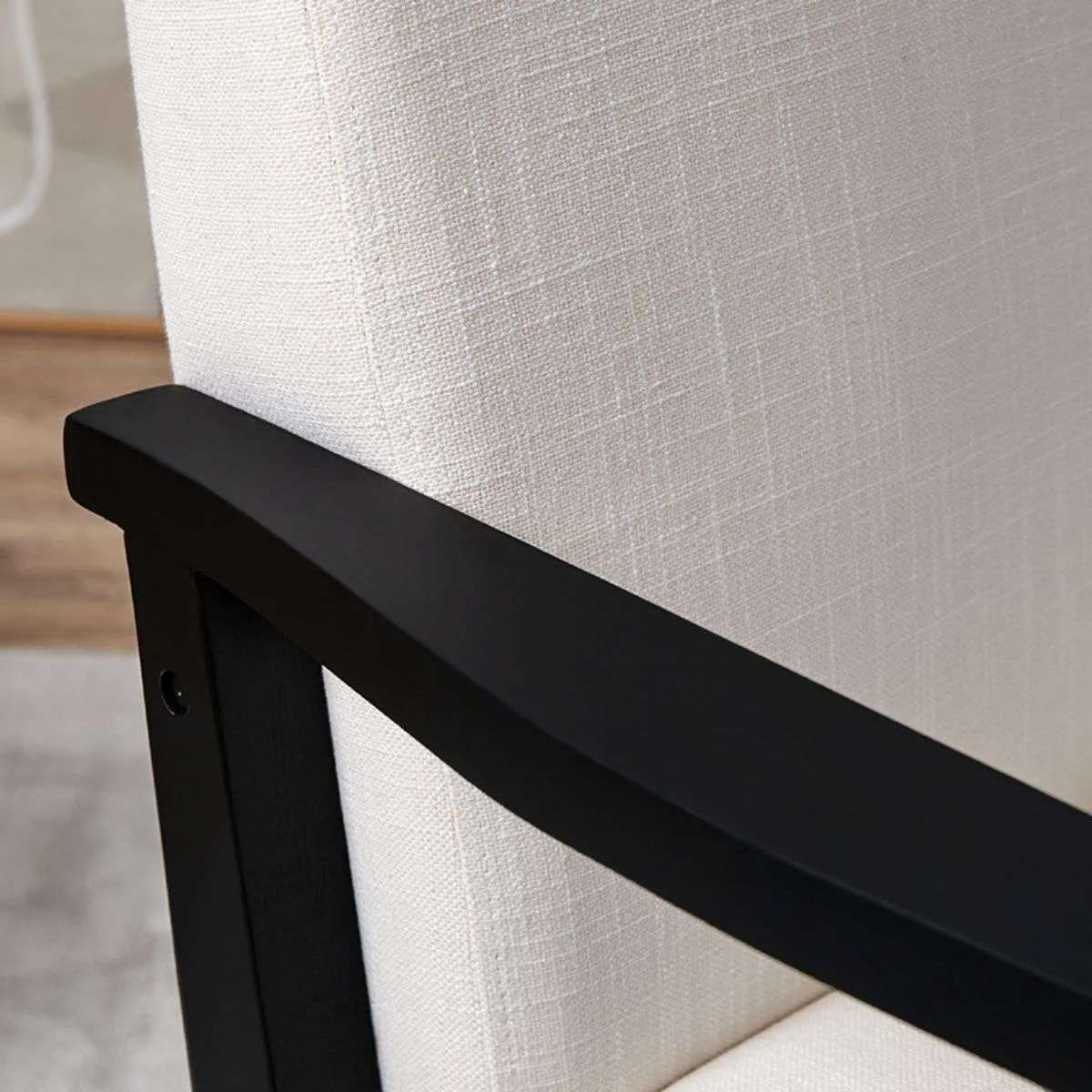 Hector Occasional Chair - Black/Natural Mocka