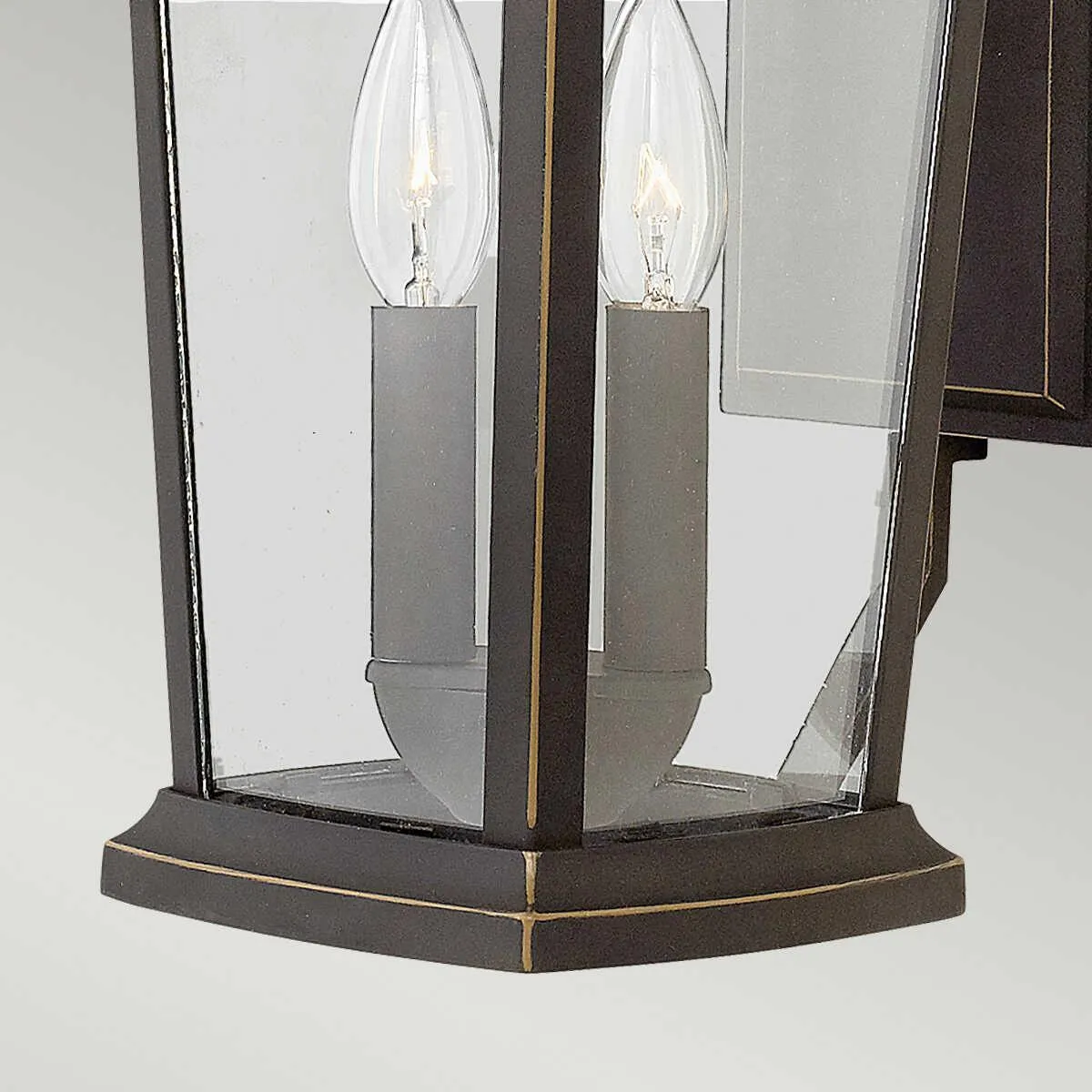 Hinkley Bromley Medium Rubbed Bronze Outdoor Wall Light