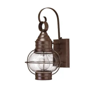 Hinkley Cape Cod Sienna Bronze Small Outdoor Wall Light