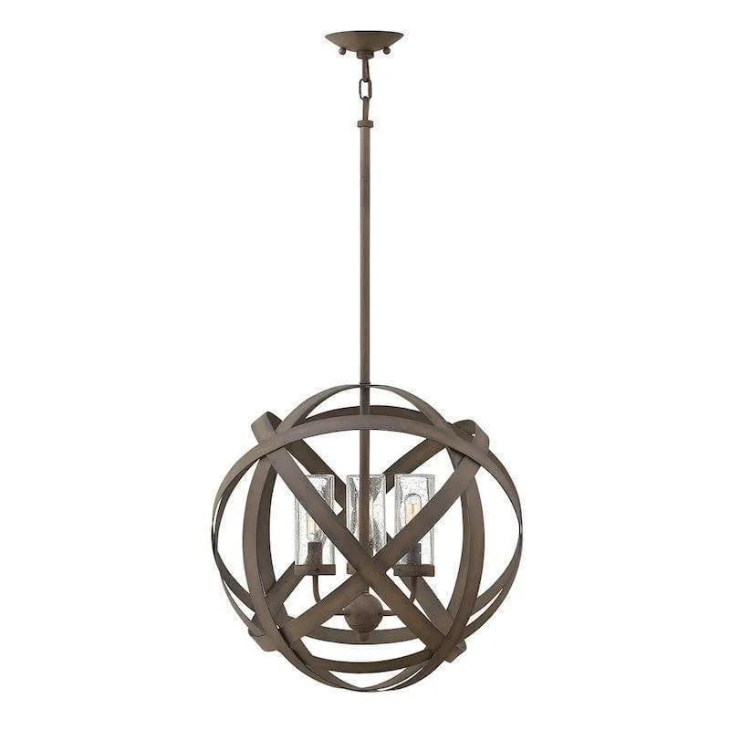 Hinkley Carson Outdoor 3 Light Pendant