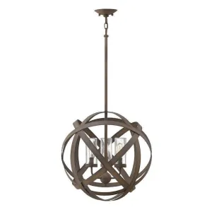 Hinkley Carson Outdoor 3 Light Pendant