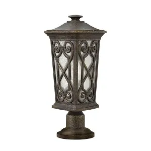 Hinkley Enzo Bronze Outdoor Pedestal Light