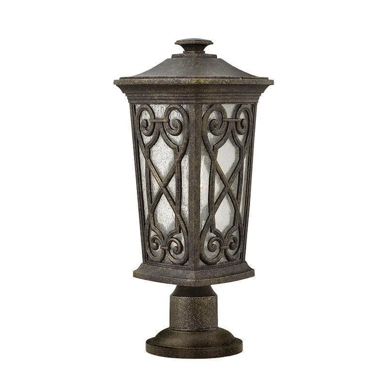 Hinkley Enzo Bronze Outdoor Pedestal Light