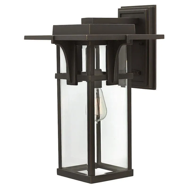Hinkley Manhattan Oil Rubbed Bronze Large Outdoor Wall Light