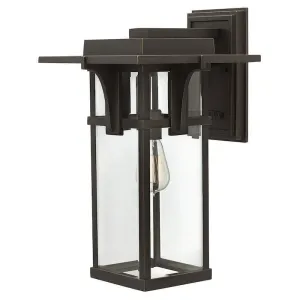 Hinkley Manhattan Oil Rubbed Bronze Large Outdoor Wall Light
