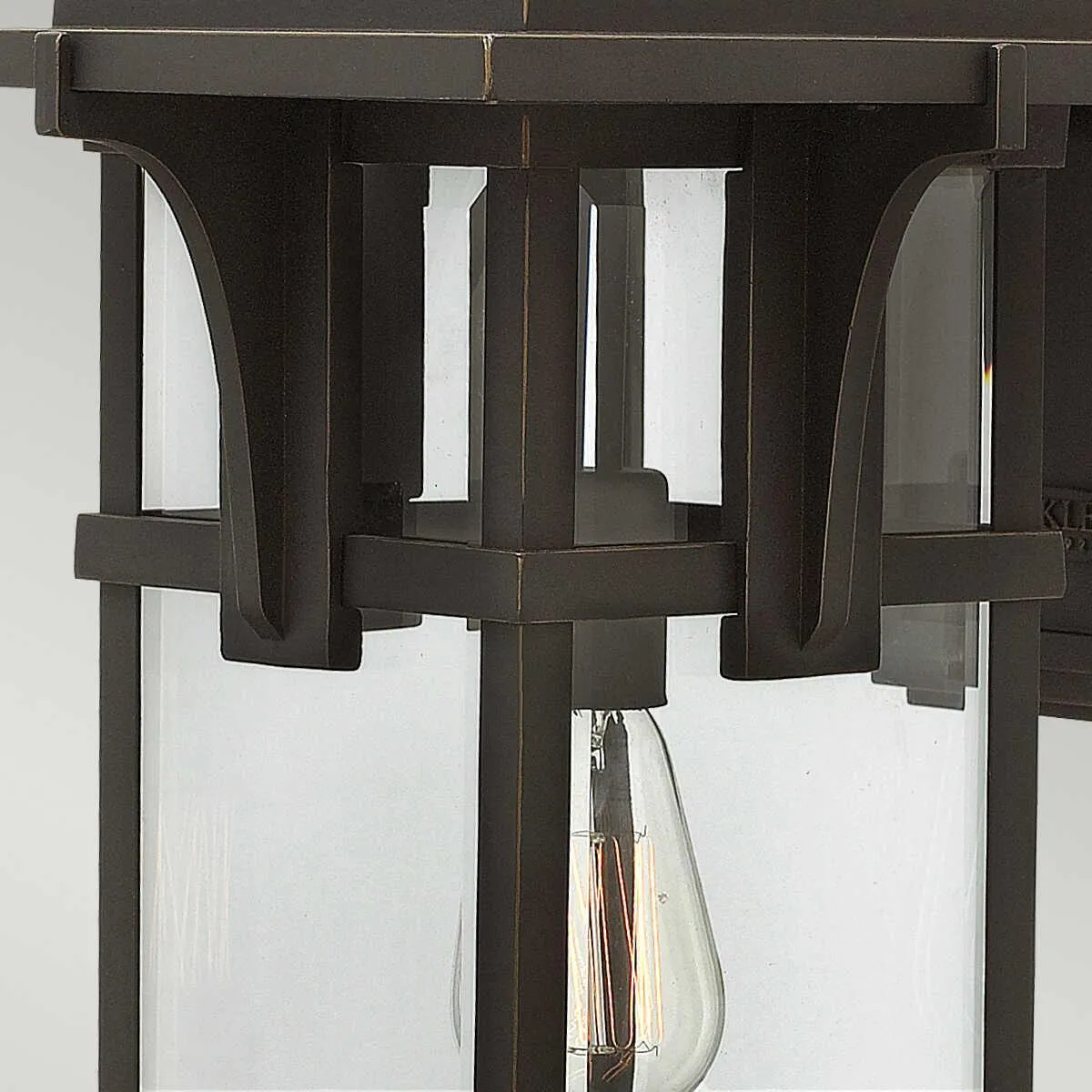Hinkley Manhattan Oil Rubbed Bronze Large Outdoor Wall Light