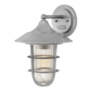 Hinkley Marina Medium Silver Hanging Outdoor Wall Light