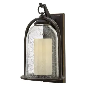 Hinkley Quincy Oil Rubbed Bronze Medium Outdoor Wall Light