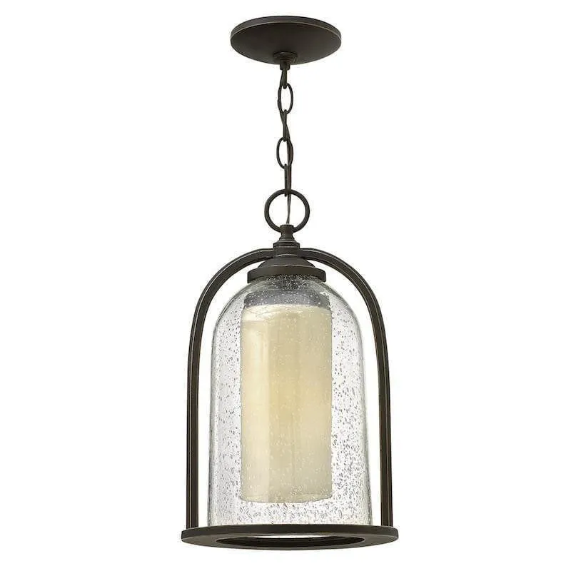 Hinkley Quincy Oil Rubbed Bronze Outdoor Pendant Light