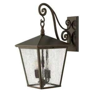 Hinkley Trellis Regency Bronze Large Outdoor Wall Light