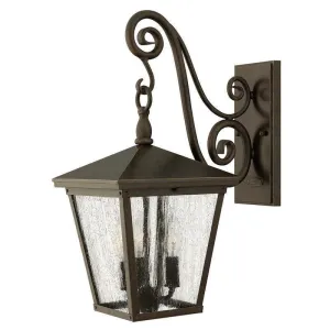 Hinkley Trellis Regency Bronze Medium Outdoor Wall Light