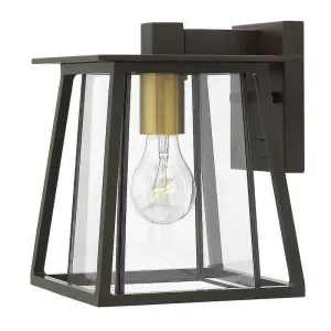 Hinkley Walker Bronze Small Outdoor Wall Light