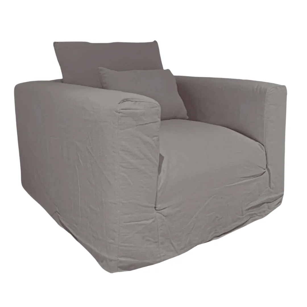 Ibiza Linen Single Sofa Zoco Home