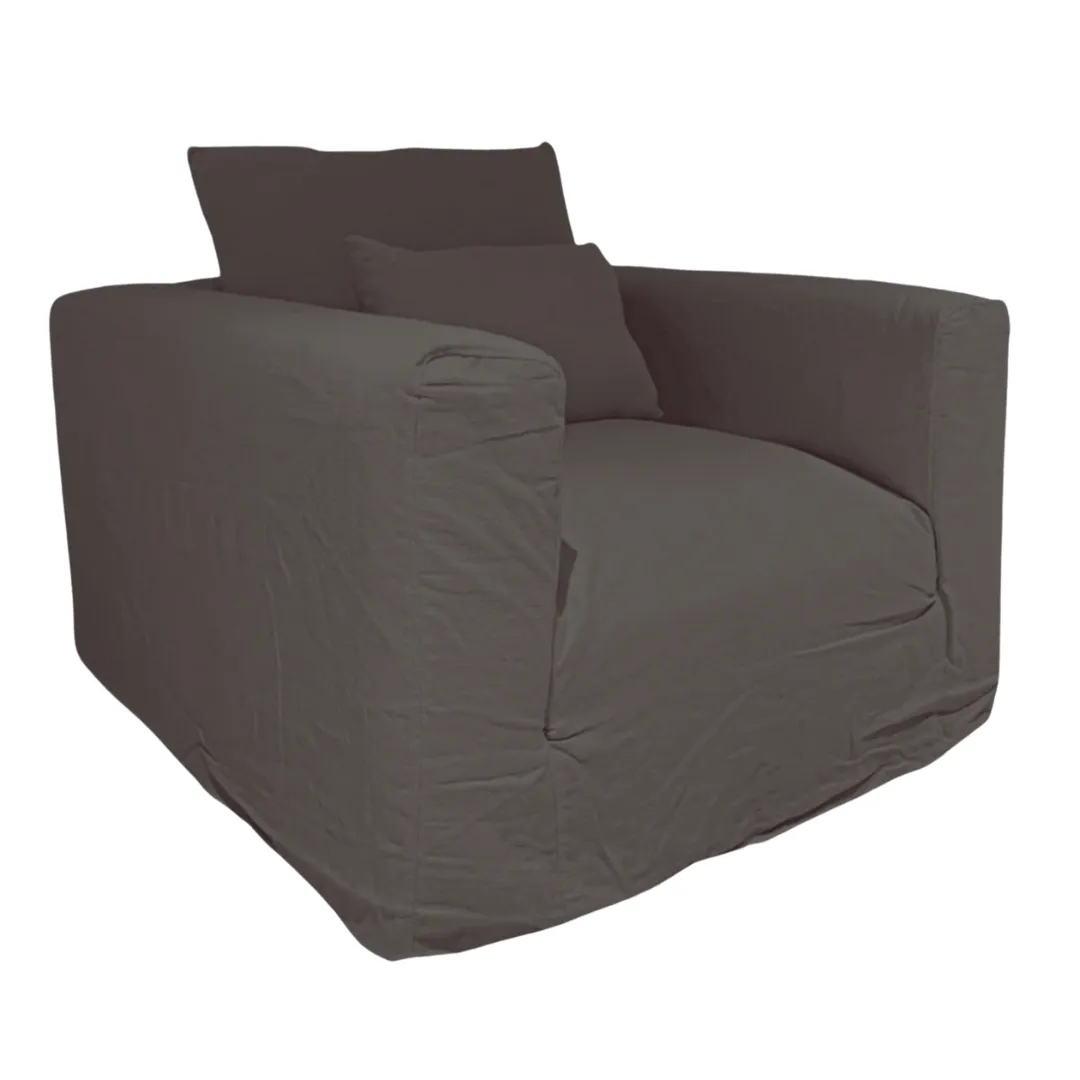 Ibiza Linen Single Sofa Zoco Home