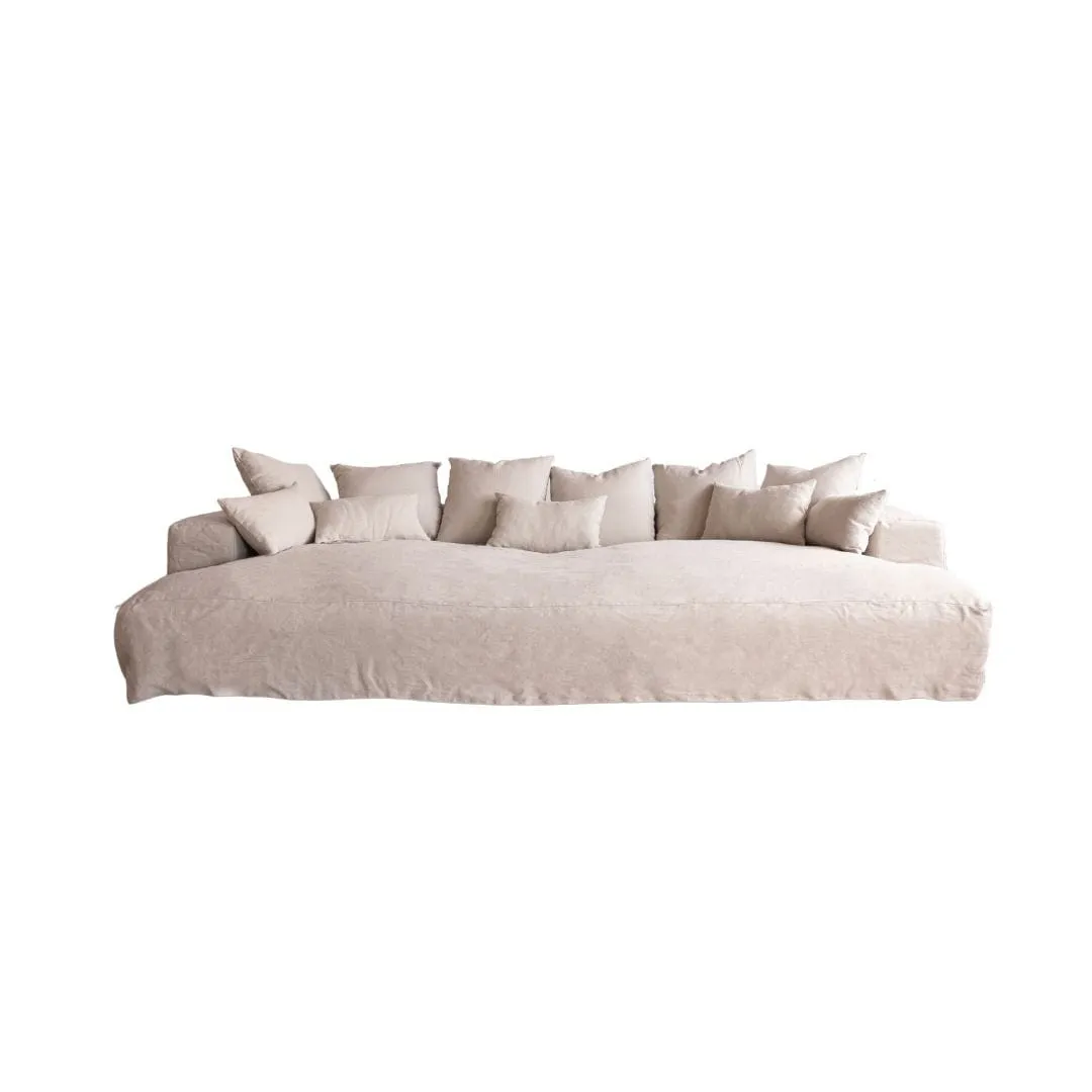 Ibiza Linen Sofa | XL 330cm Zoco Home