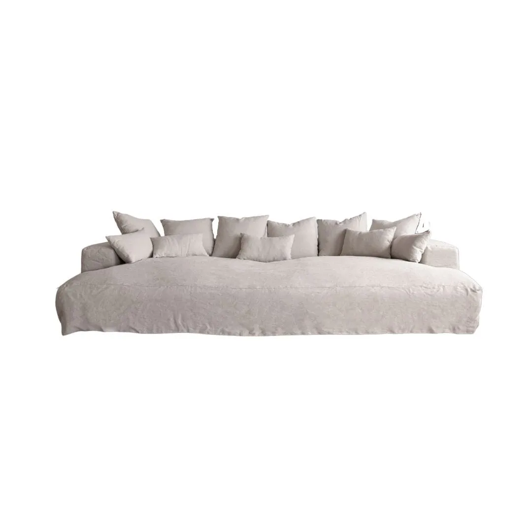 Ibiza Linen Sofa | XL 330cm Zoco Home
